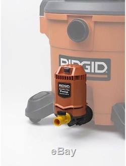 Ridgid Pump For Wet//Dry Shop Vacuum Cleaner Drain Water Removal Attachment New
