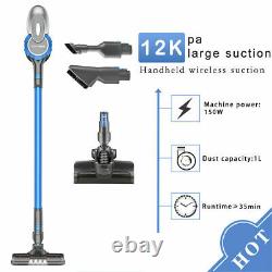 12KP 150W Vacuum Cleaner Handheld Cordless Wet&Dry Rechargeable Portable Car Vac