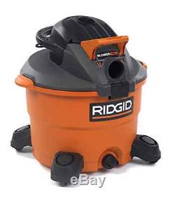 12 Gallon Rigid Wet Dry Vacuum Cleaner And Blower 5 Peak Horsepower Heavy Duty