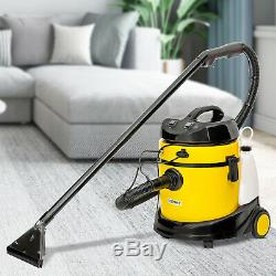 1400W Multifunction Carpet Cleaner Vacuum Power Wet&Dry Washer Home Yellow