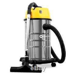1800w Industrial Vacuum Cleaner Wet & Dry Home Shop Vac 30 L Portable Wheel Fast