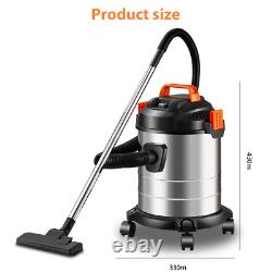 2000WVacuum Cleaner Wet and Dry Bagless 20L Cylinder Powerful Compact CleaningUK