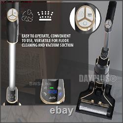 2024 Cordless Steam Smart Wet-Dry Vacuum Cleaner and Steam Mop for Hard Floors