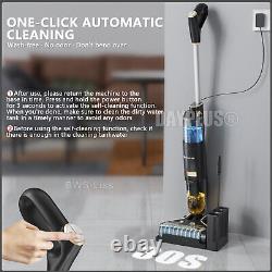 2024 Cordless Steam Smart Wet-Dry Vacuum Cleaner and Steam Mop for Hard Floors