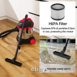 20L Wet & Dry Vacuum Cleaner, Powerful 1200W Motor Wet and Dry Vacuum Cleaner