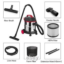 20L Wet & Dry Vacuum Cleaner, Powerful 1200W Motor Wet and Dry Vacuum Cleaner
