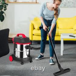 20L Wet & Dry Vacuum Cleaner, Powerful 1200W Motor Wet and Dry Vacuum Cleaner