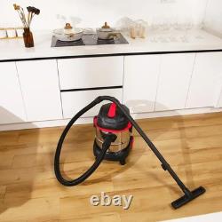 20L Wet & Dry Vacuum Cleaner, Powerful 1200W Motor Wet and Dry Vacuum Cleaner