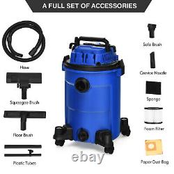 25L Home Wet and Dry Vacuum Cleaner 3 in 1 Multi-Purpose Dust Extractor Blue