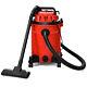 25L Home Wet and Dry Vacuum Cleaner 3 in 1 Multi-Purpose Dust Extractor Red