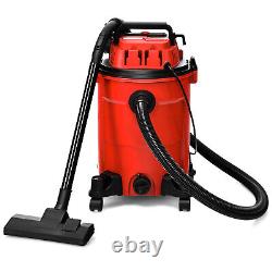 25L Home Wet and Dry Vacuum Cleaner 3 in 1 Multi-Purpose Dust Extractor Red