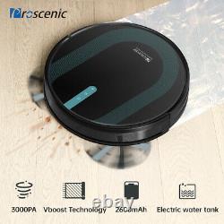 3000Pa Alexa Robotic Vacuum Cleaner Carpet Floor 3in1 Dry Wet Mopping Auto Robot