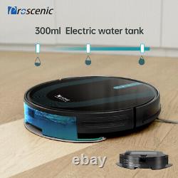 3000Pa Alexa Robotic Vacuum Cleaner Carpet Floor 3in1 Dry Wet Mopping Auto Robot