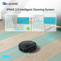 3000Pa Alexa Robotic Vacuum Cleaner Carpet Floor 3in1 Dry Wet Mopping Auto Robot