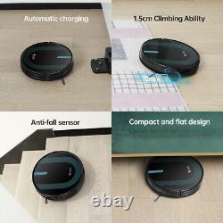 3000Pa Alexa Robotic Vacuum Cleaner Carpet Floor 3in1 Dry Wet Mopping Auto Robot