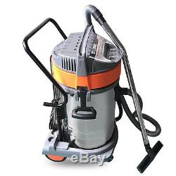 3000W 80L 230V Wet and Dry Vacuum Cleaner Blower Stainless Steel Industrial