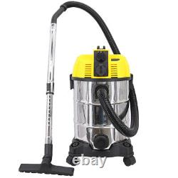 30L 1600W Wet Dry Vacuum Cleaner 2 in 1 Blower Vac with Integrated Power Socket