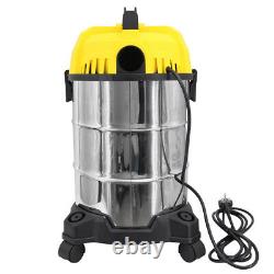 30L 1600W Wet Dry Vacuum Cleaner Water Dirt 2 in 1 Blower Vac with HEPA Filter
