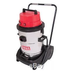 3600w 240v Triple Motor Industrial Wet/Dry Gutter Vacuum Cleaner Soteco ISSA640