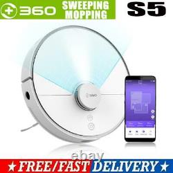 360 S5 2000pa WiFi Robot Vacuum Cleaner Floor Dry Wet Mopping LDS Lidar SLAM APP