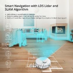 360 S5 2000pa WiFi Robot Vacuum Cleaner Floor Dry Wet Mopping LDS Lidar SLAM APP