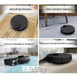 360 S6 Robotic Vacuum Cleaner Automatic APP LDS Remote Dry Wet Cleaning 1800Pa