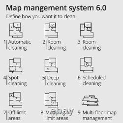 360 S9 Robot Vacuum Dry/Wet Cleaner Automatic Sweeping Mopping APP&Voice Control