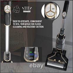 3-in-1 Stick Wet & Dry Vacuum Cleaner Upright Hoover Battery Vac Floor Scrubber