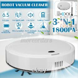3-in-1 USB Automatic Smart Robot Vacuum Cleaner Dust robotic Dry Wet Sweeper Mop