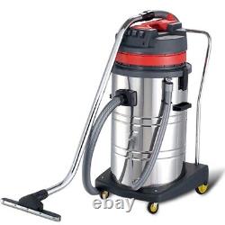 3-motor 3000W 80L High Quality Wet Dry Industrial Vacuum Cleaner