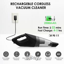 7000PA Handheld Cordless Car Vacuum Cleaner Rechargeable Wet & Dry Home Vacuum