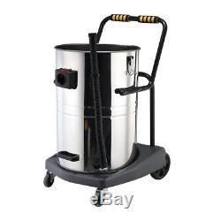 80L 3600W Power Wet Dry Vacuum Vac Cleaner Industrial Stainless Steel Carwash