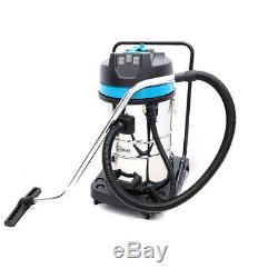 80 Litre 3000W Carwash Black Wet And Dry Vacuum Cleaner Industrial