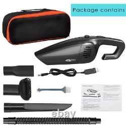 9000Pa Cordless Rechargeable Wet & Dry Car Handheld Powerful Vacuum Cleaner Home