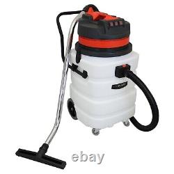 90L Industrial Vacuum Cleaner Wet Dry Floor Track Nozzle Commercial Clean 3000W