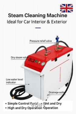 9KW Steam Cleaner Valeting Machine Dual Gun Wet/Dry UK Seller Detailers 9KW Steam Cleaner Valeting Machine Dual Gun Wet/Dry UK Seller Detailers