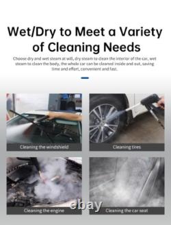 9KW Steam Cleaner Valeting Machine Dual Gun Wet/Dry UK Seller Detailers 9KW Steam Cleaner Valeting Machine Dual Gun Wet/Dry UK Seller Detailers