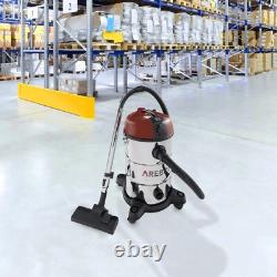 AREBOS Industrial Vacuum Cleaner 5IN1 Vacuum Cleaner Wet-Dry 1300W 30L Red