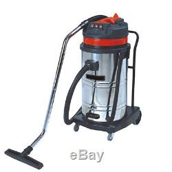 ASIA 220V 3000W 80L Commercial Industrial Vacuum Cleaner Wet Dry Stainless Steel