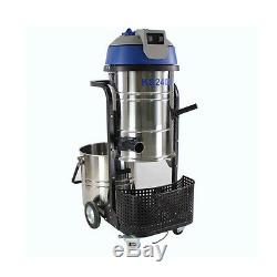 ASIA 240V 2400W 100L VAC Commercial Industrial Vacuum Cleaner Wet Dry Dual Motor