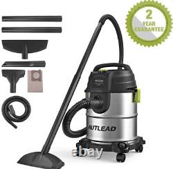 AUTLEAD Wet and Dry Vacuum Cleaner, 1000W 20L Vacuum Cleaner with Silencer