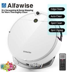 Alfawise D751 Sweeping Mopping Robot Vacuum Cleaner Wet/Dry Gyroscope Navigation