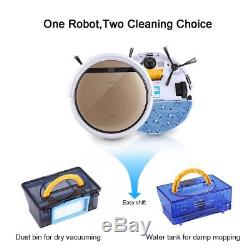 Automatic Robotic Vacuum Floor Cleaner Robot Cordless Dry Wet Sweeper Machine