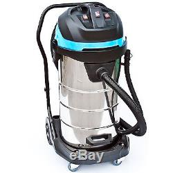 BAUTEC Industrial Vacuum Cleaner Wet&Dry 100L 3400W / Commercial Vacuum Cleaner