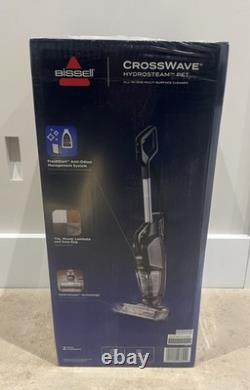 BISSELL CrossWave HydroSteam PET Wet Dry Vacuum Cleaner Mop & Dries in One 3517E