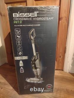 BISSELL CrossWave HydroSteam PET Wet & Dry Vacuum Cleaner Mop Dry Steam Function