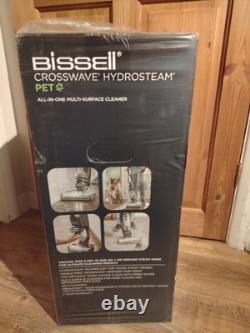 BISSELL CrossWave HydroSteam PET Wet & Dry Vacuum Cleaner Mop Dry Steam Function