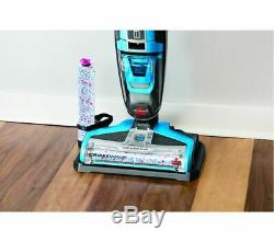 BISSELL CrossWave Upright Wet & Dry Vacuum Cleaner Titanium & Blue DAMAGED BOX