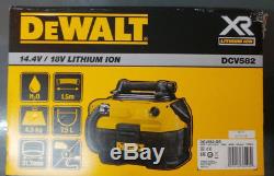 BNIB DeWALT DCV582N Wet & Dry Vacuum Cleaner (Battery or Mains)