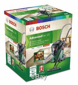 BOSCH 20L Wet & Dry Vacuum/Vac Cleaner & Blower + Accessories Advanced Vac20
